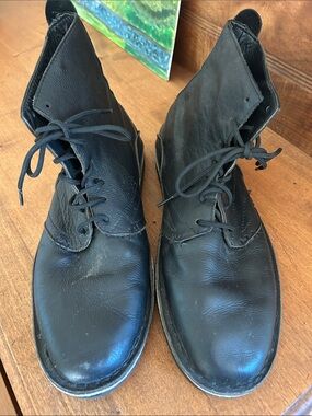 Oliberte black leather boots size 42